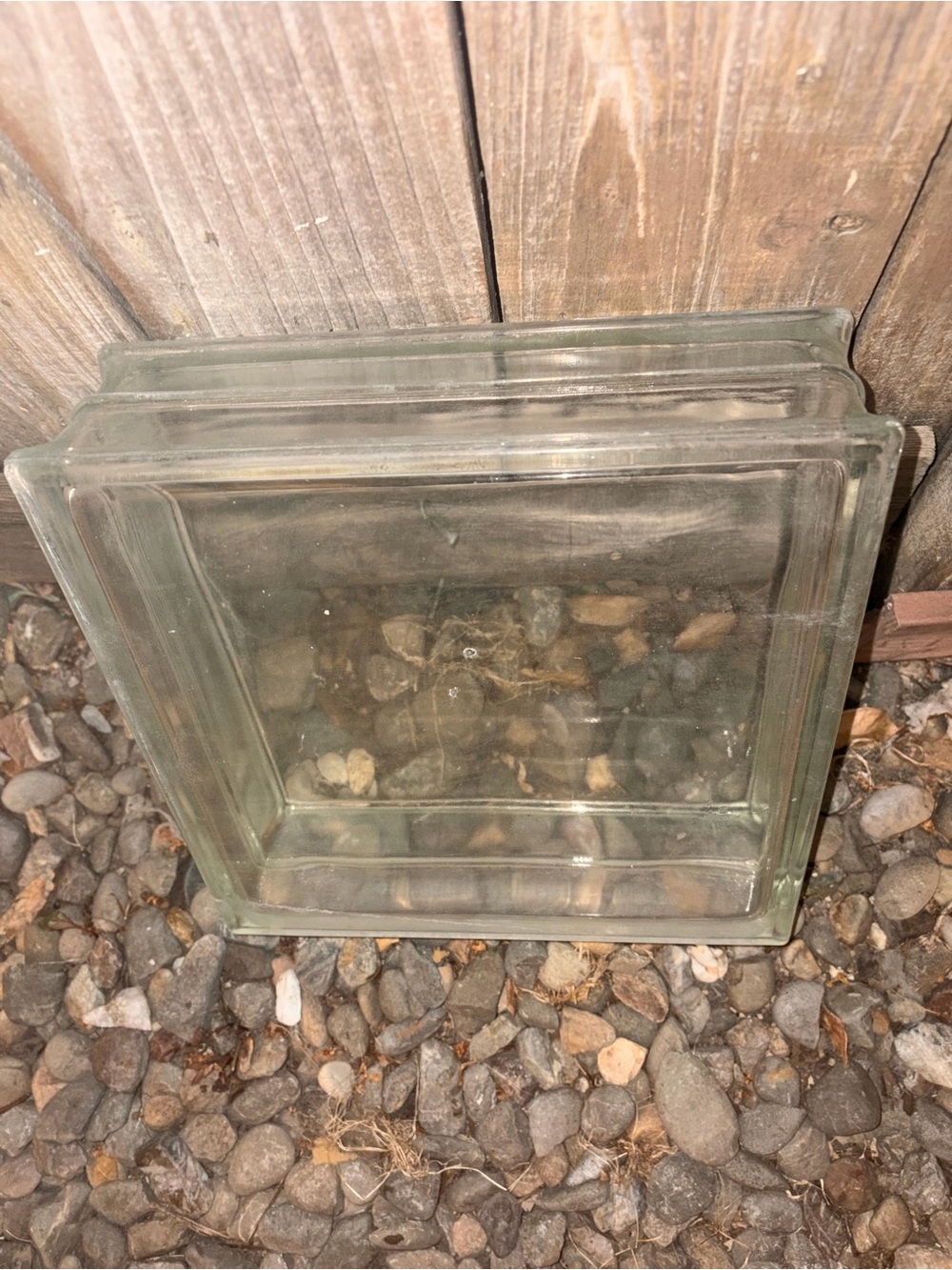 Clear Glass Block Accent - Transparent Home Panel